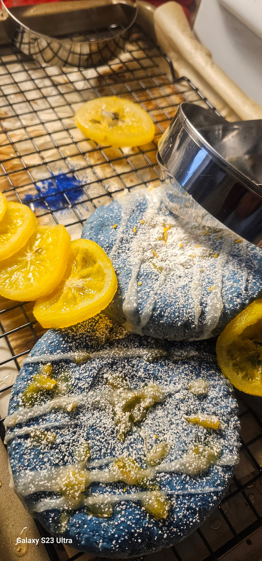 Spirulina Lemon Cookie